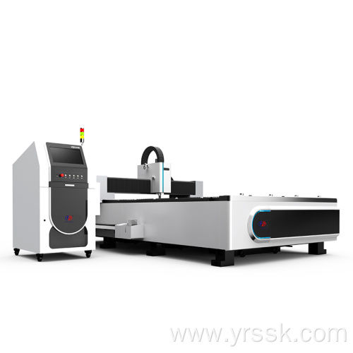 Working Area 3000*1500mm Ut3015 Single Table Open Type 2kw  Fiber Laser Cutting Machine